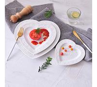Tiiiopkvvv Plato llano, platos de cena, cuenco de ensalada, juego de hotel, vajilla para el hogar, decoración de vajilla para el hogar, accesorios de cocina, plato (color: 7 pulgadas) (9 pulgadas)