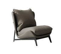 Tiiiopkvvv Silla individual de cuero para el hogar, tela simple, moderna, para sala de estar, dormitorio, balcón, ocio, sofá (color: 07) (8)