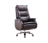 Tiiiopkvvv Sillas de gerencia, sillas ejecutivas, sillas de videojuegos, sillas de masaje eléctrico, sillas de escritorio, silla de jefe, silla de cuero vacuno