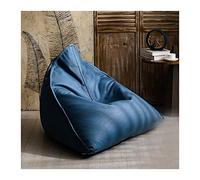 Tiiiopkvvv Sofá perezoso Balcón Tumbado Cuero Silla Individual Sofá Dormitorio Sala de Estudio Sofá de Ocio Suave y Cómodo Sofá individual (Color: 07) (7)