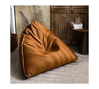 Tiiiopkvvv Sofá perezoso Balcón Tumbado de Cuero Silla Individual Sofá Dormitorio Sala de Estudio Sofá de Ocio Suave y Cómodo Sofá individual (Color: 07) (6)