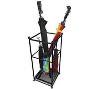 Tiiiopkvvv Soporte de paraguas de hierro para el hogar, estante creativo para paraguas