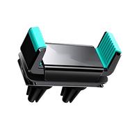 Tiiiopkvvv Soporte para teléfono móvil de coche con rotación de 360 grados, soporte para rejilla de ventilación de aire, soporte para teléfono de coche de 4 a 6 pulgadas (color: B) (A)