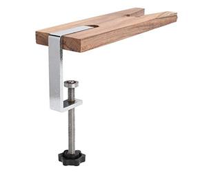 Tiiyee Banco de Joyeros,Pin Joyero Profesional con Ranura en V Taller Madera Dura Forma Pasador Abrazadera Herramienta Fijación Sierra Traste Bancos Herramientas Procesamiento Kit Fabricación Joyería