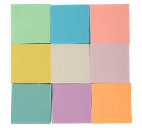 Tiiyee Bloque de Sello Goma,Bloques Gomas Cuadrado Colores Kit Bloques Tallado Sellos Goma Gelatina PVC Colorido para Álbumes Recortes Tarjetas Postales Tarjeta Invitación Proyectos Bricolaje