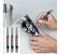 Tiiyee Car Scratch Remover Pen, Scratch Repair Pen Magic For Scratches Universal Car Touch Up Paint Fill Pen Vehicles Scratch Repair Cars Vehicles Motorcycle Boat (Plata)