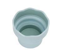 Tiiyee Cubo de Lavado Silicona Portaescobillas Limpiador,Cepillo Pintura Plegable Vaso para Portátil Pluma Barril Ligero Pincel Taza Agua Cubeta Enjuagadorade Pinceles Pintar Acuarela (Azul)