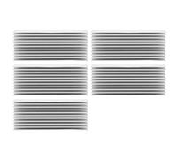 Tiiyee Disipador de Calor Grande de Aluminio, Disipador de Calor Disipadores Blancos Aletas Módulo de Disipador de Calor Placa de Radiador Disipación de Refrigeración para Plac 40 x 20 x 100 mm