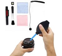 Tiiyee Kit de Limpieza Lentes, Herramientas Profesionales Viaje Accesorio Fotografía Limpiezas Lente Cámara 7 en 1 Herramienta Profunda con Limpiador Pantalla para Cámaras Réflex Digitales