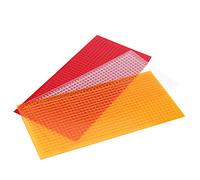 Tiiyee Kit de ReparacióN Lentes Luz Trasera, Coche La Lente Las PelíCula AutomóViles para Piloto Trasero Luces Traseras AutomáTicos Paquete Pelí del Crack MúLtiple PráCticas PatróN Rejilla Faros