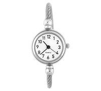 Tiiyee Reloj Mujer, Reloj Mujer Analogico Pulsera Fina Pulsera Abierto con Correa Aleación De Cuarzo Analógicos Números Arábigos Esfera para Estudiantes Mujeres Elegante