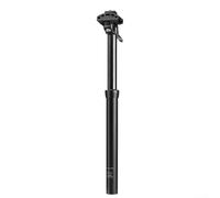 Tija de sillín cuentagotas con cuerpo de aleación de aluminio y sistema hidráulico de petróleo y gas para un ajuste de altura fiable en senderos técnicos (31,6 mm)