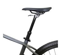 Tija de sillín cuentagotas para bicicleta con suspensión de 125 mm de viaje y control manual ergonómico para una mejor conducción (viaje de 27,2 x 125 mm)