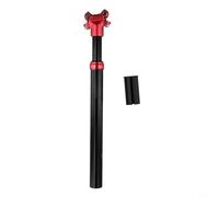 Tija de sillín de bicicleta con soporte de suspensión hidráulica, tornillo de rebote ajustable, se adapta a tubos de 27 2/30 4/30 8/31 de 6 mm para una mejor absorción de impactos (30.4 x 350)