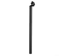 Tija de sillín de bicicleta de aleación de aluminio de 27,2 mm, tubo de sillín de bicicleta de montaña, 300/350/450 mm, acabado negro mate para actualización de ciclismo (350 mm)