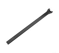Tija de sillín de bicicleta de fibra de carbono T700, tubo de asiento integrado de 31,8 mm, 33,9 mm x 580 mm, poste de bicicleta plegable ligero con abrazadera ajustable para ciclismo MTB de carretera