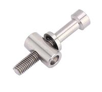 Tija de sillín de Bicicleta Tornillo M5x30 / 35 / 40mm Aleación de Titanio Tija de sillín de Bicicleta Tornillo Fijo Tornillo de Cabeza Redonda(M5x35-Titanium)