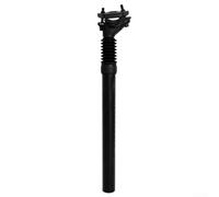 Tija de sillín de suspensión de bicicleta de 350 mm con resorte integrado para una mejor amortiguación de vibraciones, aleación de aluminio, 27 2/30 9/31 6 mm de diámetro (27,2 x 350 mm)