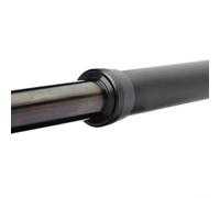 Tija de sillín hidráulica cuentagotas para montar en senderos con control de palanca manual, suspensión de aceite y gas y 420 mm de longitud (27,2 mm)