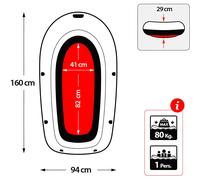 Tija Hinchable Lancha Neumática Intex Explorer Pro Mod 50 - 100-200 Da 137A