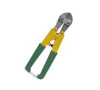 Tijera alambrador de acero al carbono, 4 mm, 200 mm; ideal para cortar y manipular alambres en trabajos de ferretería y jardinería.