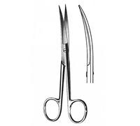 Tijera Cirugía Curva A/A 14 cm Tx-Unidad