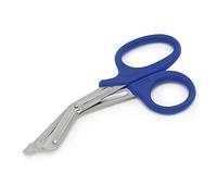 Tijera Corta Prendas AARON® | Fabricada en acero inoxidable con mango de plástico para un mejor agarre. Tijera corta vendajes. 19cm - Tijera de enfermería - Tijera para botiquín.