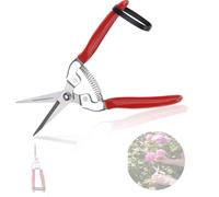 Tijera de jardín, Akozon árbol frutal Bonsai poda de jardinería Tijera de podar Podadora de jardín Herramienta de primavera(Derecho)