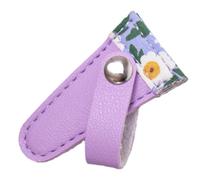 Tijera de piel sintética para bordar, costura, acolchado, manualidades, de seguridad para tijeras de bordar