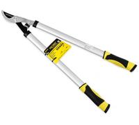 Tijera de poda de aluminio de 68 cm - podadera de dos manos para cortar ramas, setos, arbustos y árboles, trabajos de jardín y cuidado del terreno