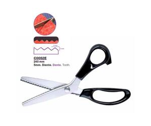 Tijera DE ZIG ZAG 9 1/2" 5MM Diente