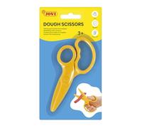 Tijera escolar jovi corta pasta en blister | 1 unidad, a partir de 3 años, color amarillo