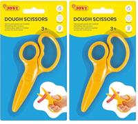 Tijera escolar jovi corta pasta en blister (Paquete de 2)