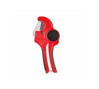 Tijera para cortar tubo de PVC de 42 mm, diseño ergonómico, alta precisión; ideal para instalaciones de fontanería y reparación.