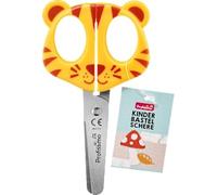 Tijera para niños Tigre, 1 pc - Marca DM Alemania - Compatible con profissimo - Kinderbastelschere Tiger, 1 St