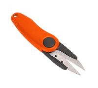 Tijera para Sedal de Pesca, Tijera para Aparejos de Pesca, Cortadora de Corte de Sedal, Removedor de Anzuelos para Aparejos de Pescado(2# naranja)