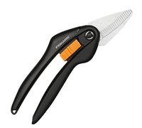 Fiskars Alicates, Longitud: 20,8 cm, Cuchillas de acero de alta calidad, Negro/Naranja, SingleStep, SP28, 1000571