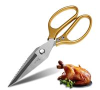 Tijeras Cocina, Resistentes, Muy Afiladas, Tijeras de Cocina Acero Inoxidable Multifunción, Hogar Tijeras para Aves, Carne, Pescado, Huesos, Pollo, Barbacoa, Verduras