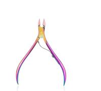 Tijeras cortacutículas arcoíris, cortauñas, manicura, herramientas de acero inoxidable, Arcoíris 02, BH01