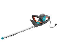 Tijeras cortasetos eléctricas ComfortCut 550/50 de GARDENA: cortasetos con motor de 550 W, cuchilla de 50 cm de longitud, separación entre dientes de 27 mm, protector contra impactos (9833-20)