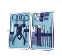 Tijeras Cortaúñas Juego Alicates para piel muerta Alicates para cortar uñas Cuchillo de pedicura Ranura para uñas Herramienta de manicura para uñas, 4