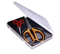 Tijeras Costura Profesional Tijeras de Sastre,Tijeras Multipropósito con Mango Antideslizante de Acero Inoxidable Adecuado para Cortar Cuero, Tejidos Multicapa y Huesos de Pollo, Pescado