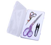 Tijeras Costura Tijeras de Sastre profesional 8.5" Mangos de Metal Cómodos y Duraderos, Adecuados para Costura, Corte de Tejidos y Cuero