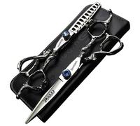 Tijeras de 6 pulgadas de Corte profesional de pelo, peluquero Corte de pelo 440c