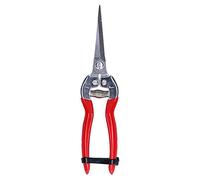 Tijeras de acero inoxidable LIYJTK para recolectar fruta, tijeras de cosecha en forma de V, 122 g (4.3 oz), recortadoras de jardín ligeras para la cosecha de viñedos y huertos.