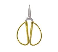 Tijeras de acero inoxidable para cortar chinas chapadas en oro, tijeras de sastre para costura, artesanía, bonsái, tijeras de podar de cocina