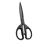 Tijeras de acero inoxidable recubiertas con mango de agarre suave, tijeras de metal para manualidades, escuela, oficina, arte, costura, resistentes al óxido