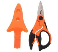 Tijeras de Alambre Profesionales, Corte Limpio para Cables Eléctricos | Metal y Plástico, Diseño Compacto Naranja, para Electricistas y Técnicos Automotrices