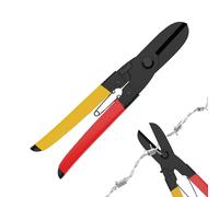 Tijeras de aviación, tijeras de corte de | cortadora de metal resistente de acero aeronáutico | cortador de metal con pestillo de seguridad, herramienta de para ramas, hierro fino, cartón