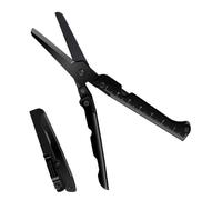 Tijeras de bolsillo | 2 en 1 plegable multifunción herramienta de corte | Tijeras plegables compactas 2 en 1 para camping, senderismo, viajes, jardín, excursiones, oficina, al aire libre